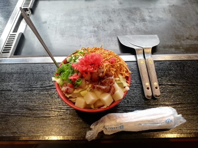 農園もんじゃ焼きのイメージ写真