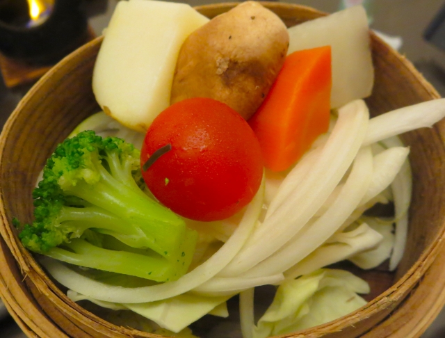 野菜のせいろ蒸しのイメージ写真